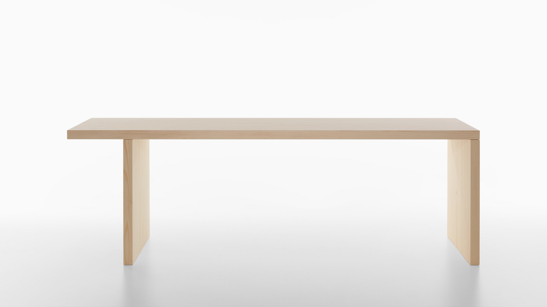 Plank, Spruce, table, wood, indoor, Grcic, Bench table, German design Award Gold, 2023